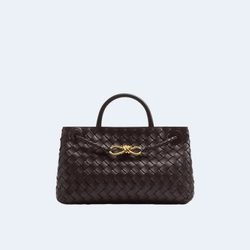 보테가 베네타 스몰 안디아모 백 E/W 블랙